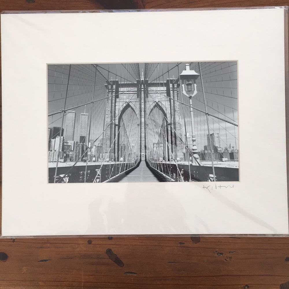 New York City, photographic prints, set of 5, b&w